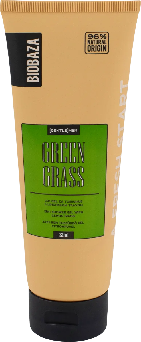 Men Green Grass gel za tuširanje – limunska trava, 220 ml