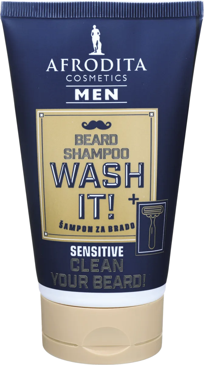MEN  WASH IT! šampon za bradu SENSITIVE, 125 ml