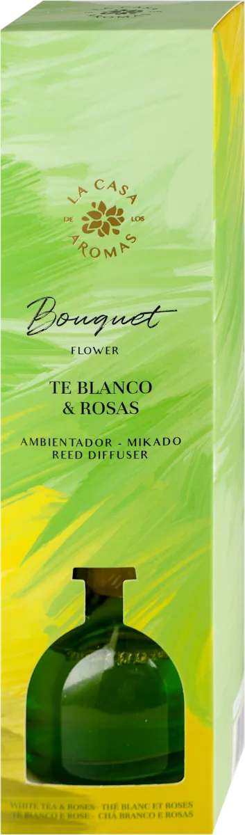 MIKADO Bouquet FLOWER TE BLANCO & ROSAS..., 40 ml