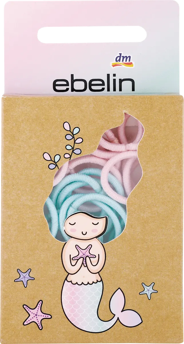 Mini gumice za kosu u pastelnim bojama, 40 kom
