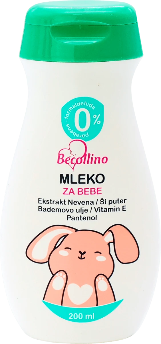 MLEKO ZA BEBE - za negu dečije kože, 200 ml