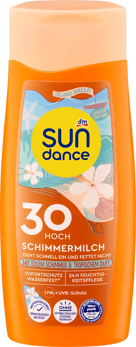 Mleko za zaštitu od sunca sa šljokicama, SPF 50, 200 ml