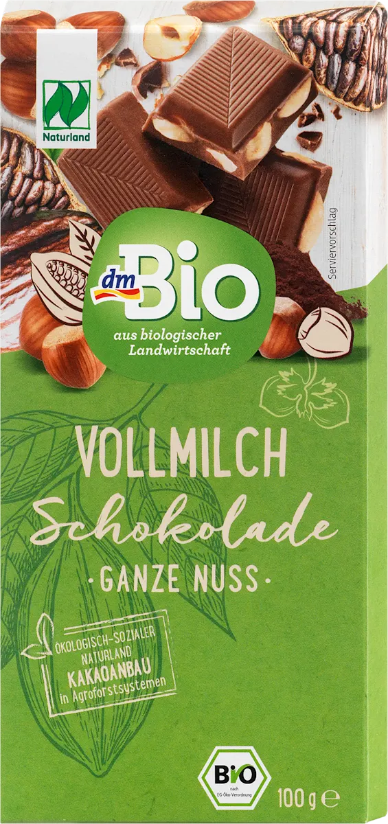 Mlečna čokolada sa lešnicima, 100 g