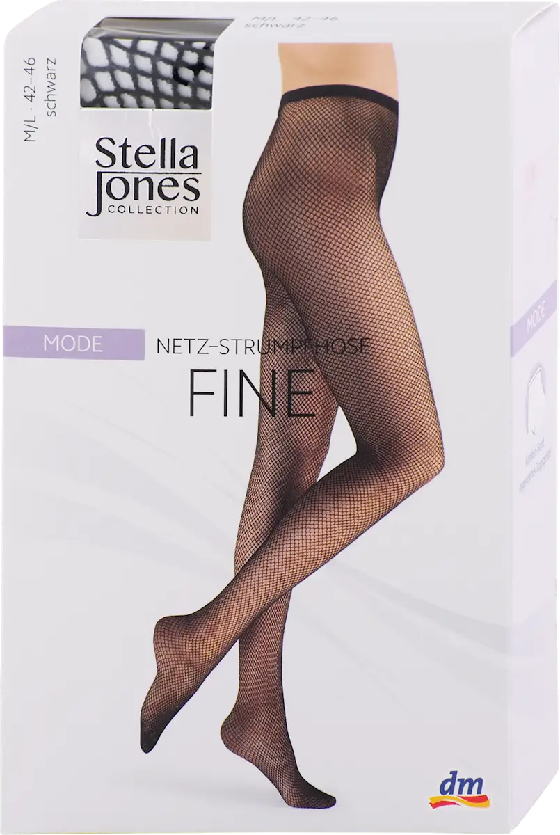 MODE FINE hulahopke sa sitnom mrežicom, crne,..., 1 kom
