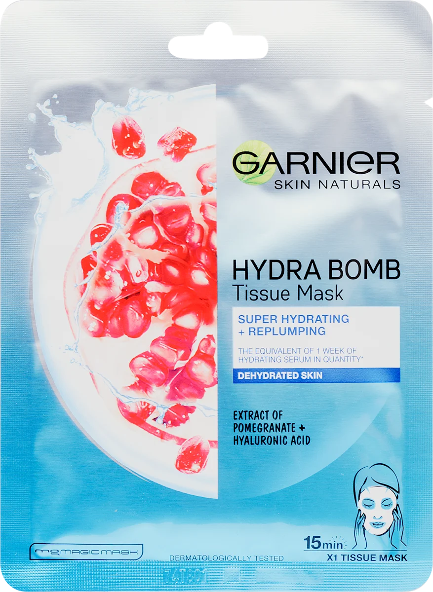 Moisture + Aqua Bomb - maska za lice u maramici, 1 kom