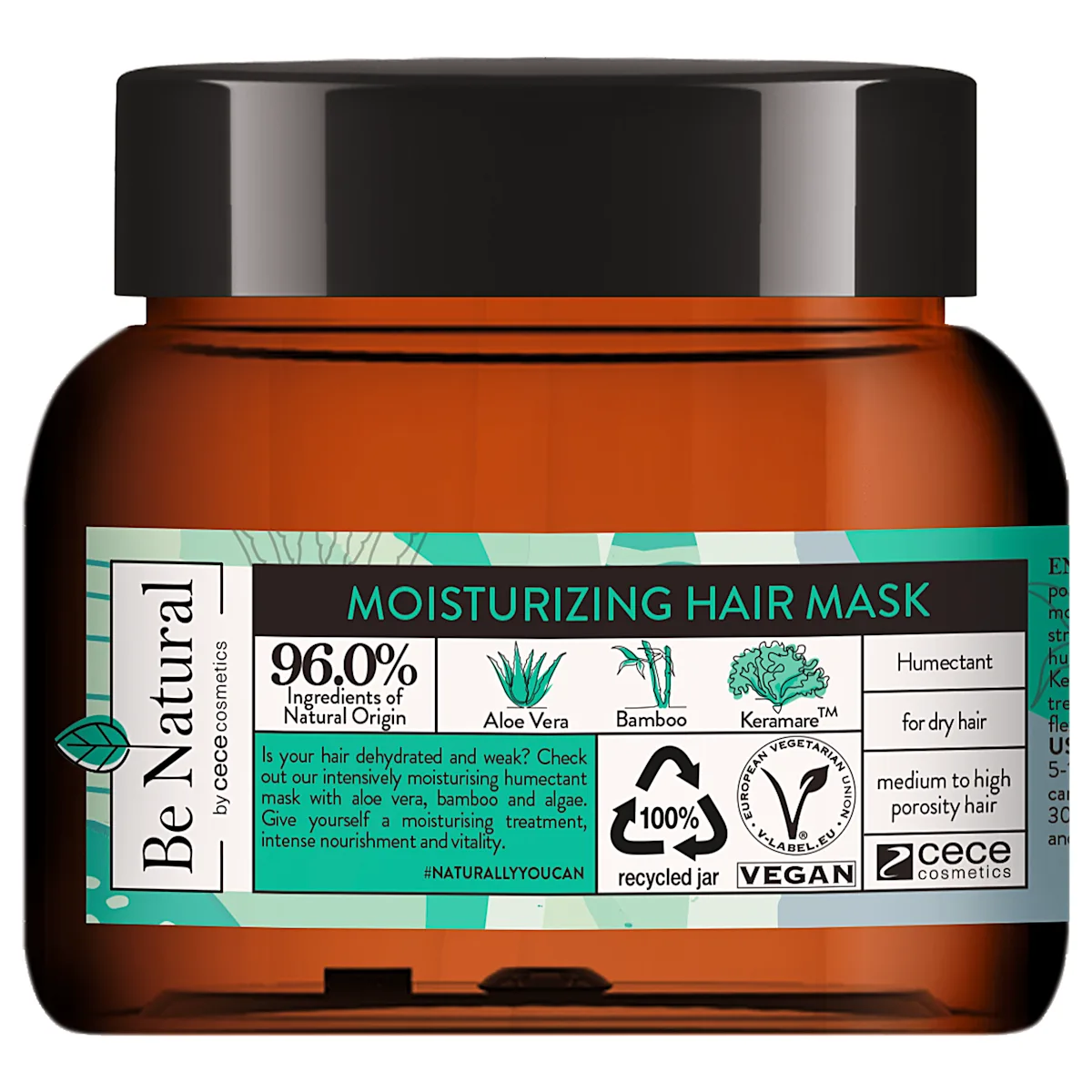 Moisturizing maska za kosu, 250 ml