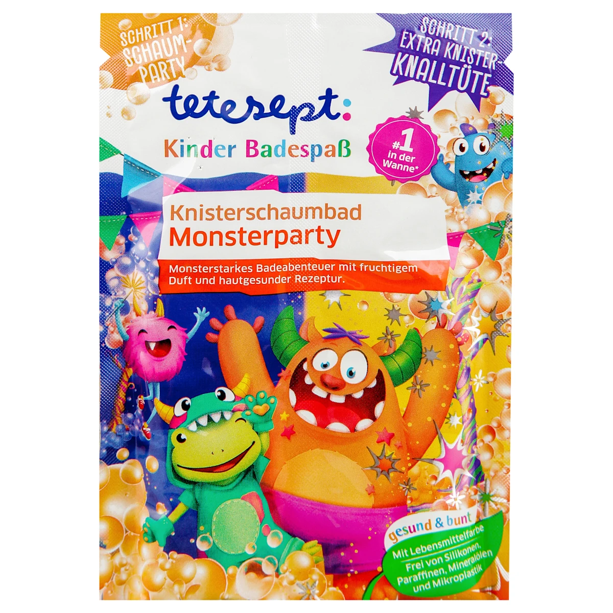 Monsterparty dečija pucketava i penušava kupka, 45 g