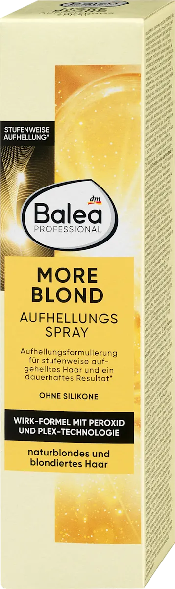 MORE BLOND sprej za posvetljivanje kose, 150 ml
