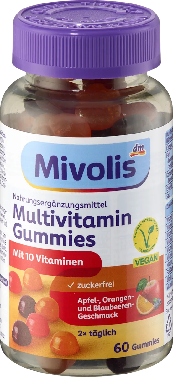 Multivitaminske gumene bombone, 60 kom
