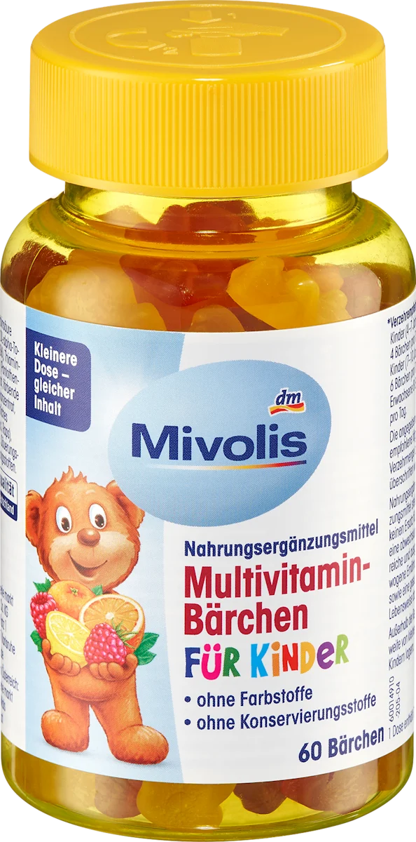 Multivitaminski medvedići za decu, 60 kom