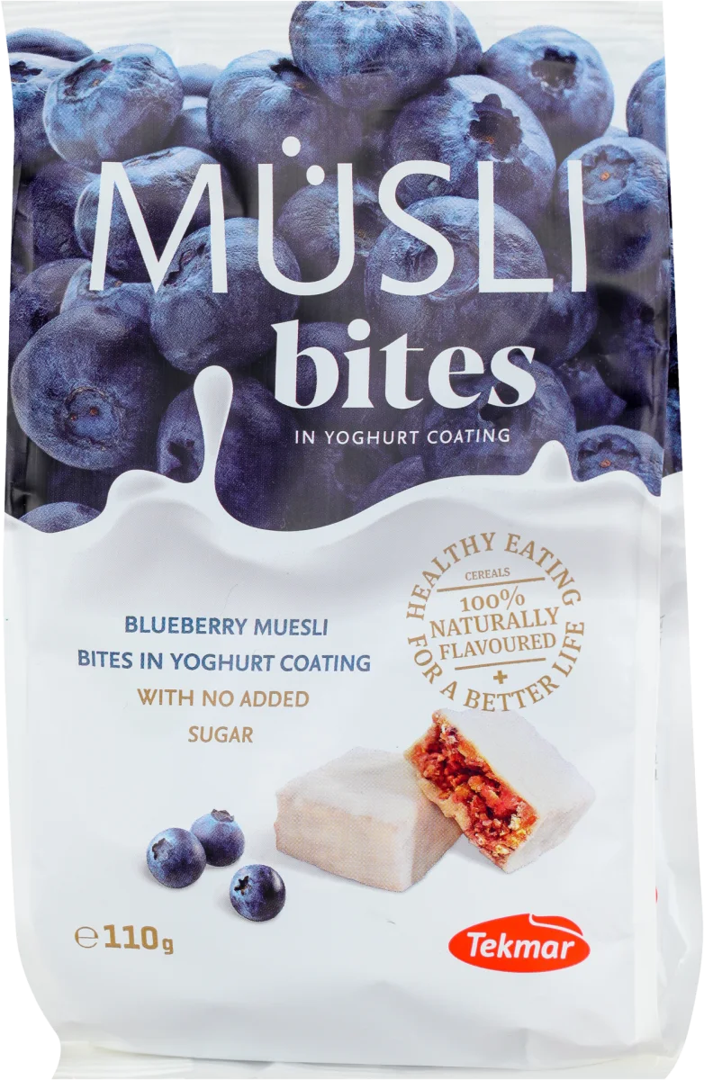 MUSLI bites - borovnica, 110 g