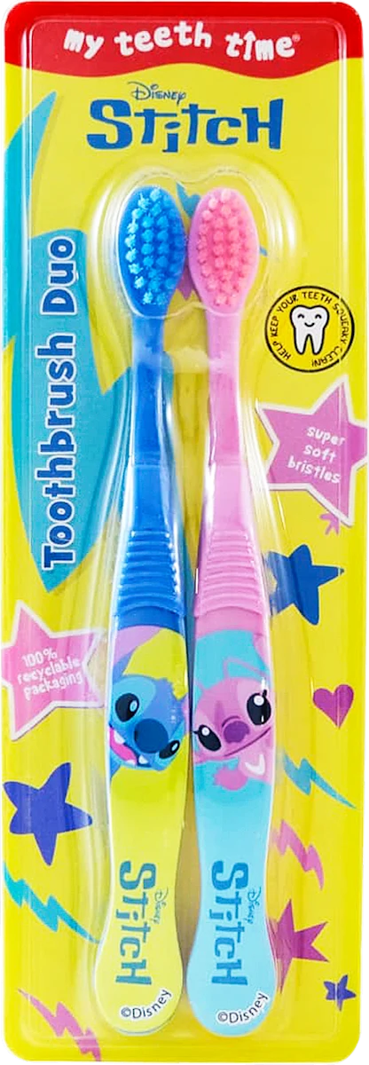 my teeth time Disney STITCH četkica za zube, 2 kom