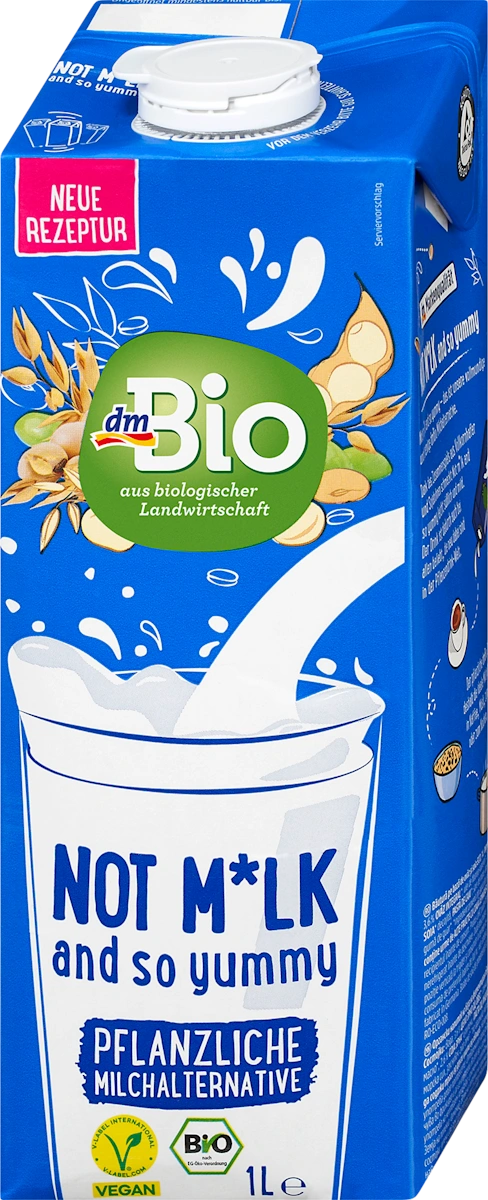 Napitak na bazi ovsa i soje - NOT M*LK and so..., 1 l