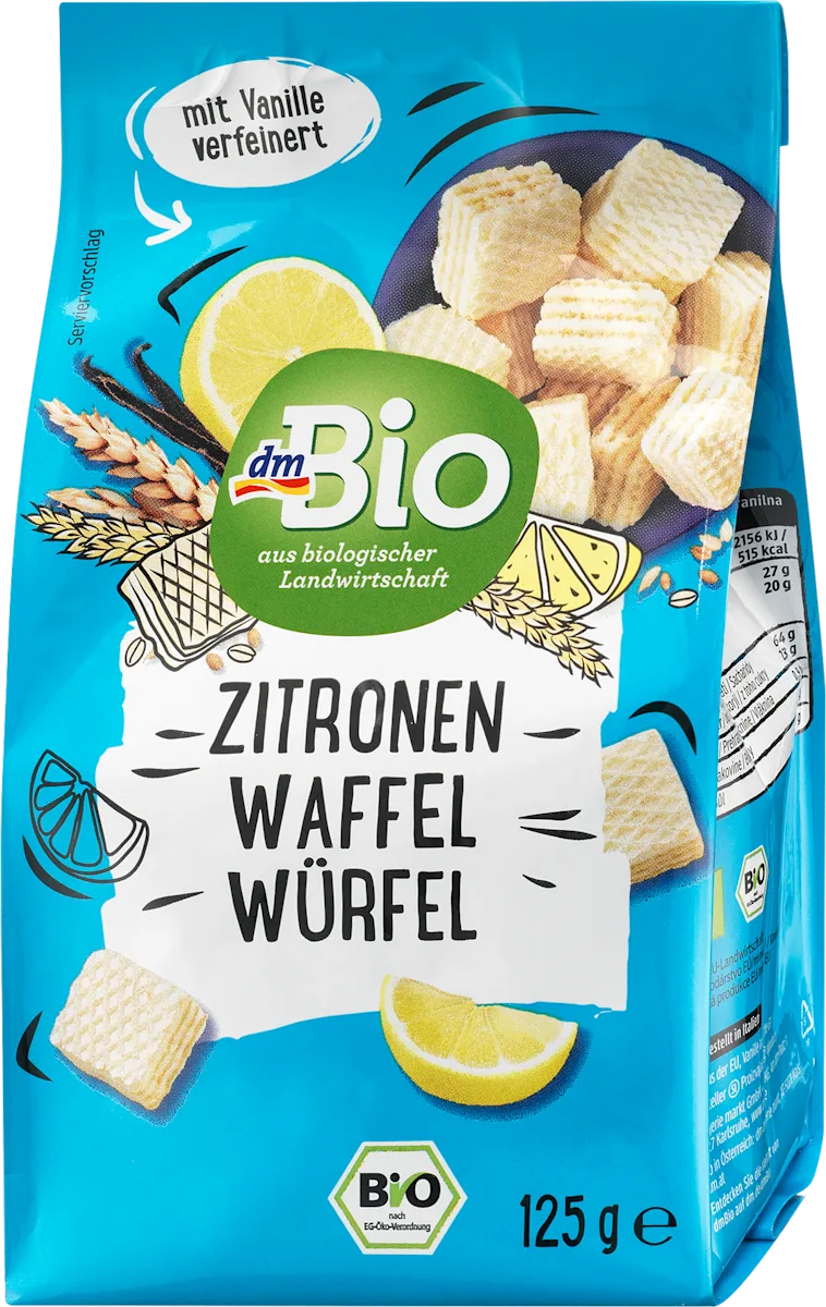 Napolitanke - limun, 125 g