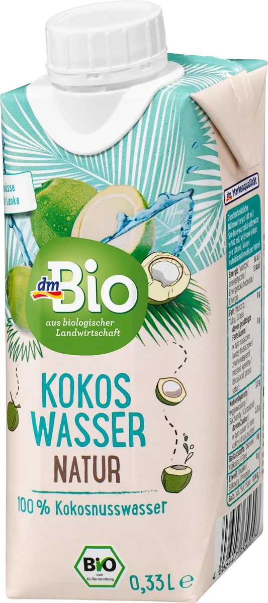 NATUR Kokosova voda, 0,33 l