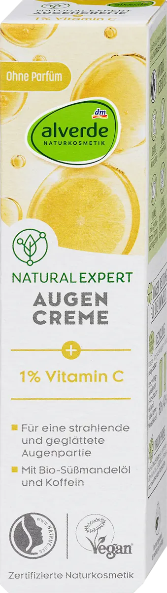 NATURAL EXPERT krema za negu područja oko očiju, 15 ml