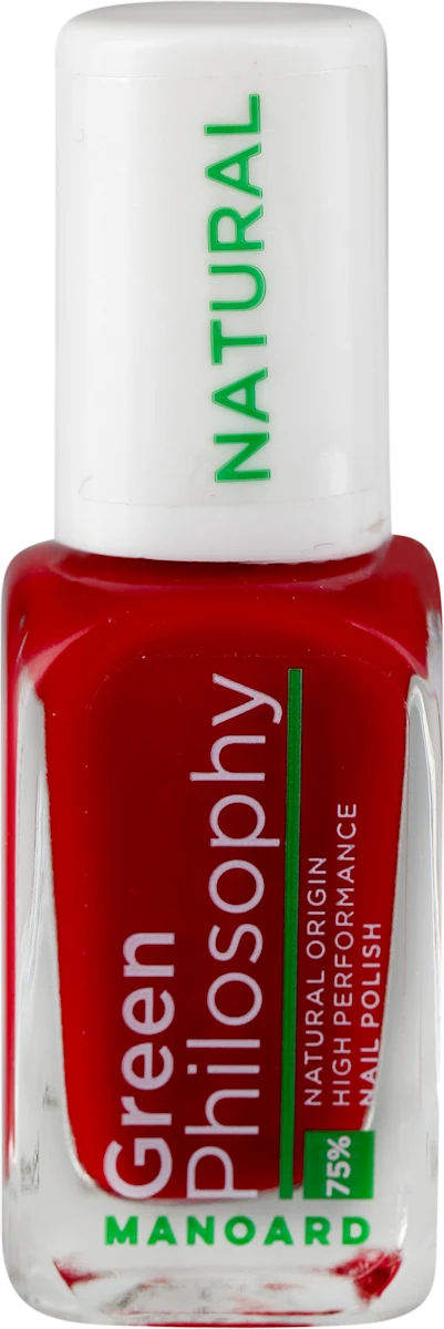 NATURAL Green Philosophy lak za nokte - FIRE, 11 ml