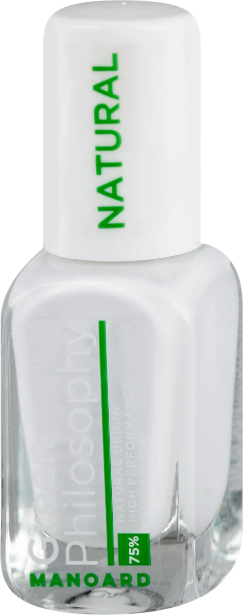 NATURAL Green Philosophy lak za nokte - WHITE, 11 ml