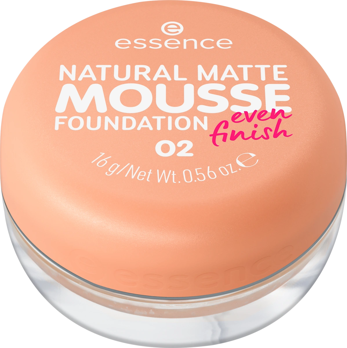 NATURAL MATTE MOUSSE puder- 02, 16 g
