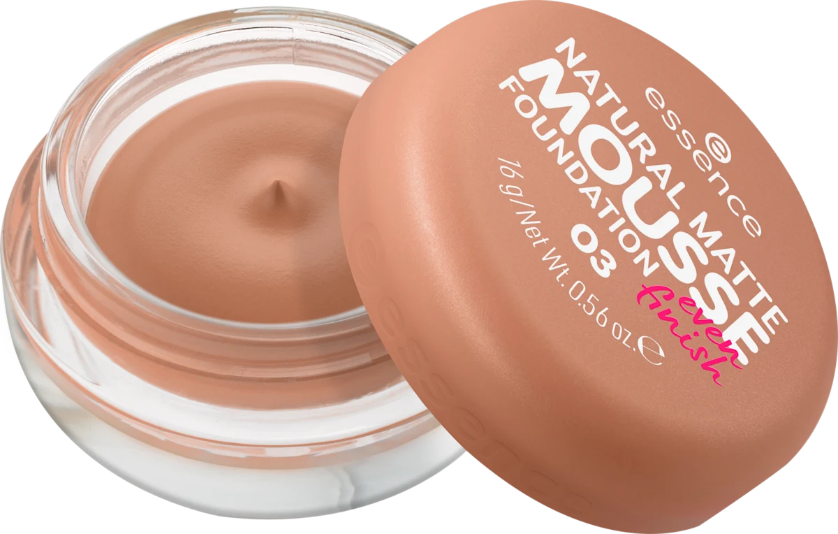 NATURAL MATTE MOUSSE puder- 03, 16 g