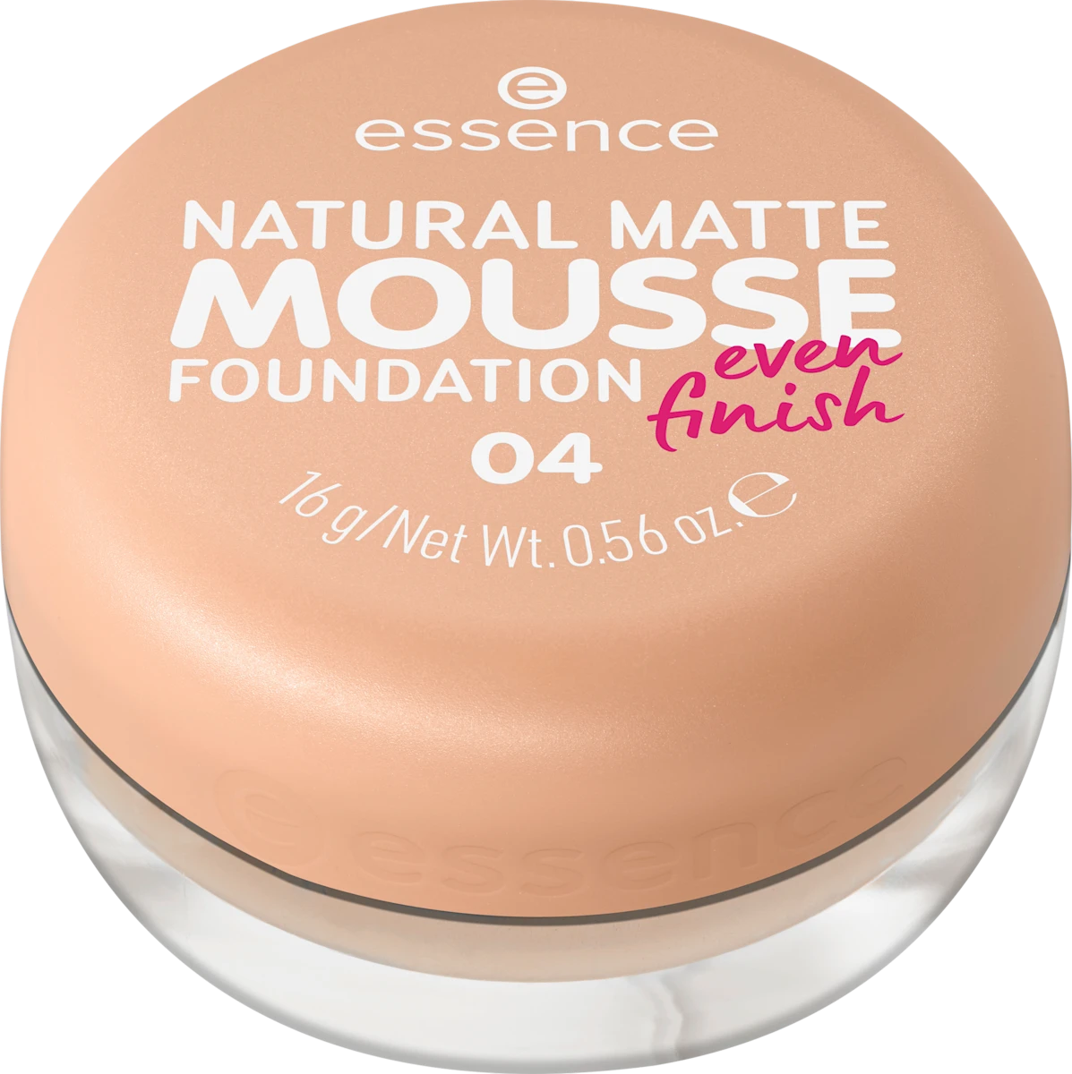 NATURAL MATTE MOUSSE puder- 04, 16 g