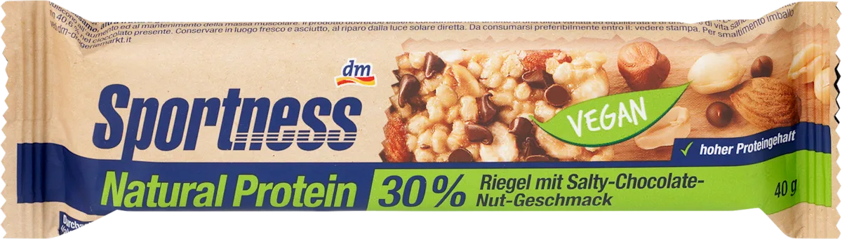 Natural Protein veganska štanglica – slana..., 40 g