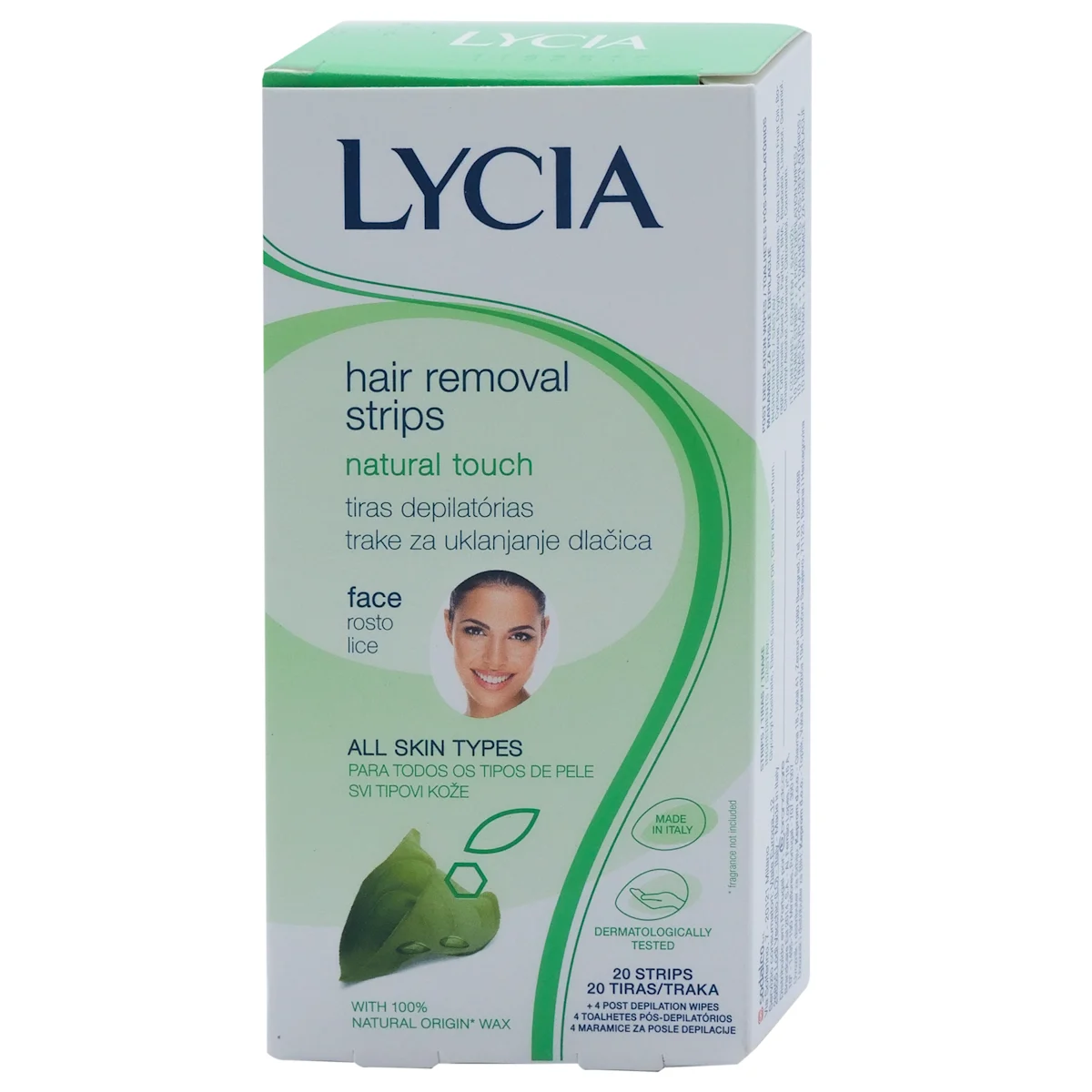 Natural touch trake za depilaciju lica, 20 kom
