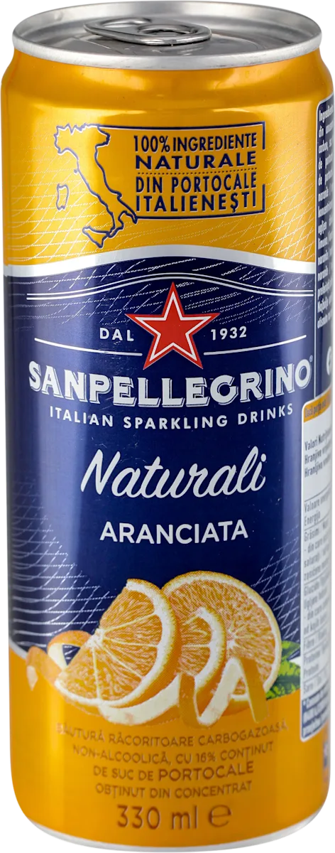 Naturali  ARANCIATA - gazirani sok sa ukusom..., 0,33 l