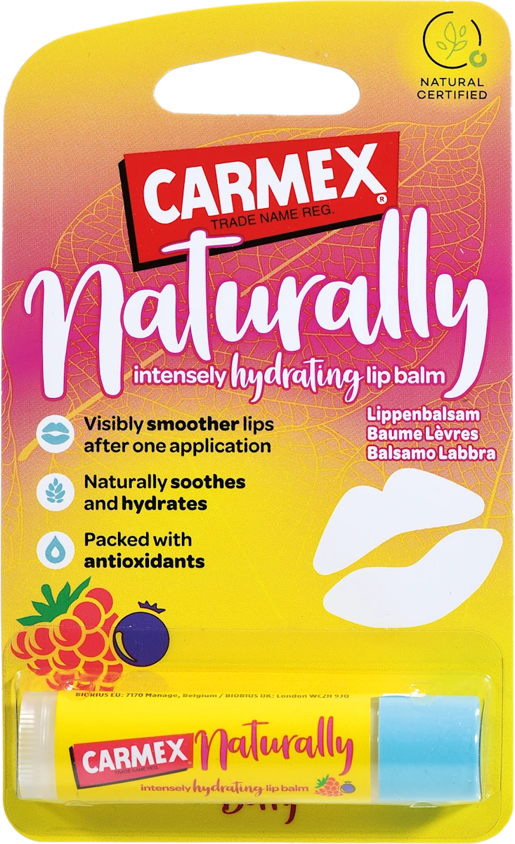 Naturally balzam za usne, Berry, 4,25 g