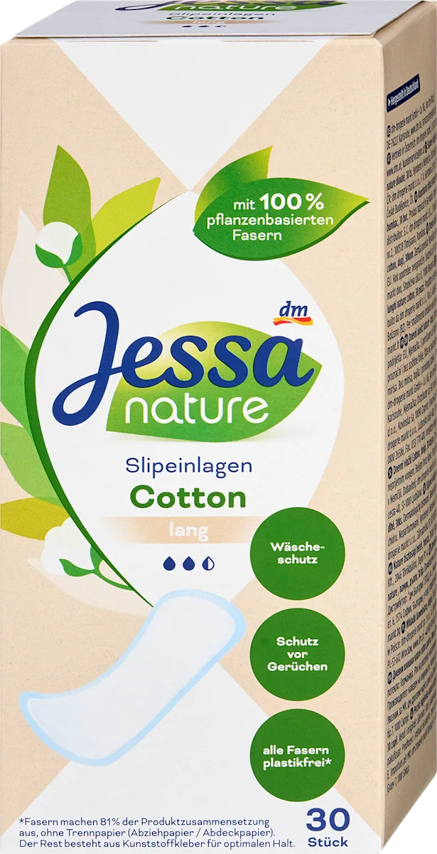 nature Cotton dnevni ulošci - dugi, 30 kom