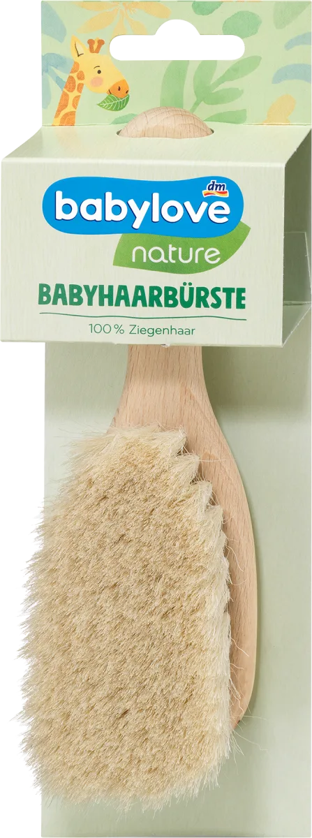 nature drvena četka za kosu beba, 1 kom
