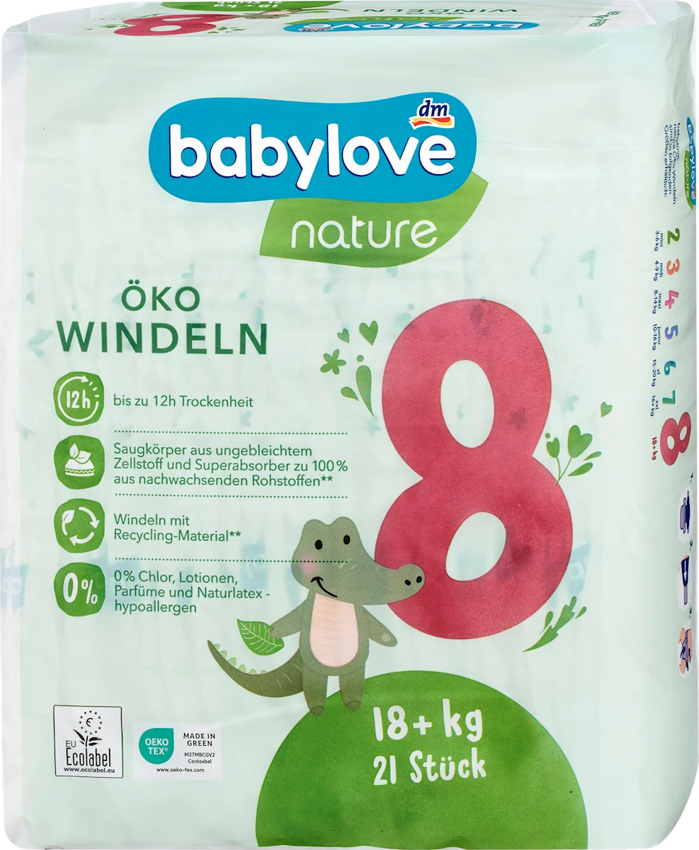 nature pelene, veličina 8, (18+ kg), 21 kom