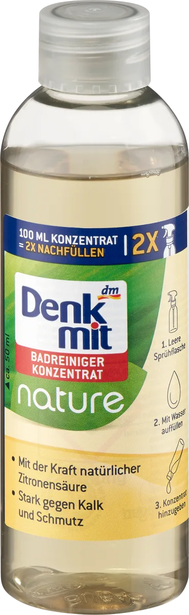 nature sredstvo za pranje kupatila koncentrat, 100 ml