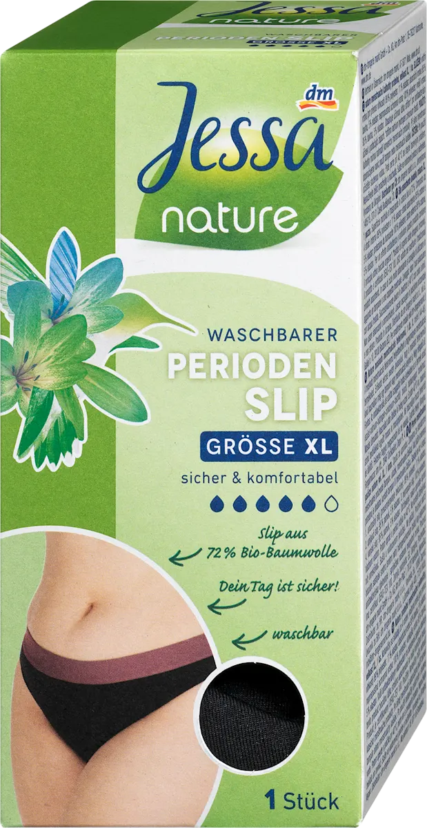 nature višekratne menstrualne gaćice, veličina XL, 1 kom
