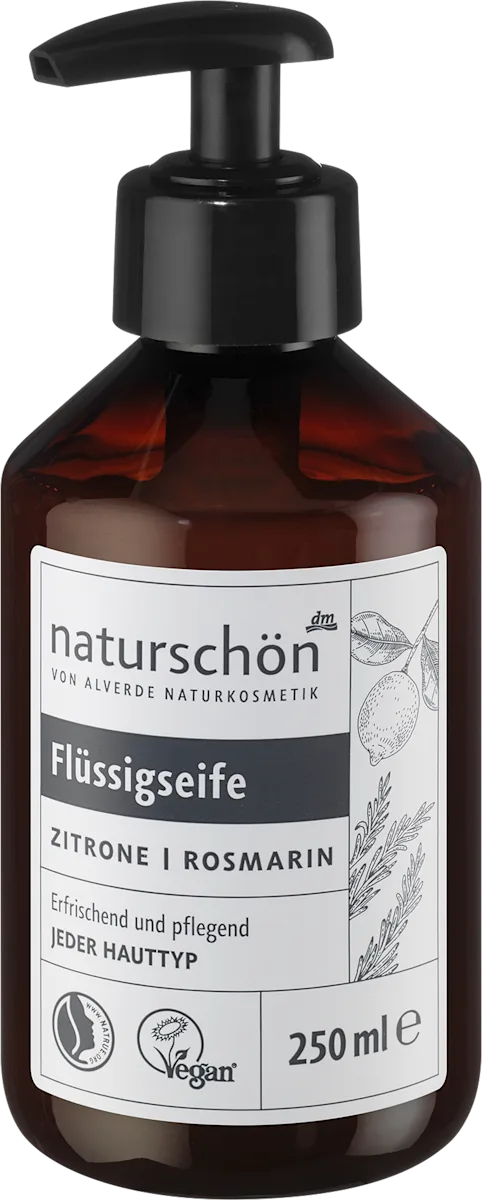 naturschön tečni sapun - organski limun i ruzmarin, 250 ml