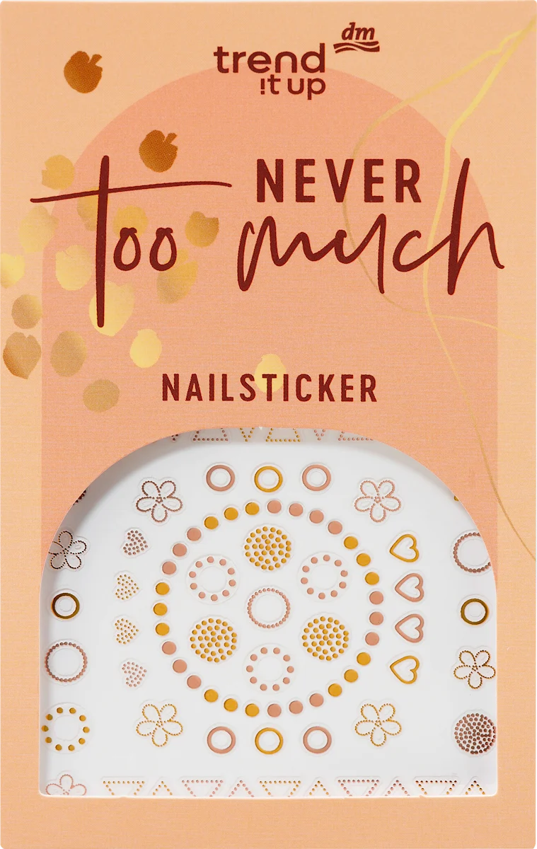 Never too much nalepnice za nokte, 89 kom
