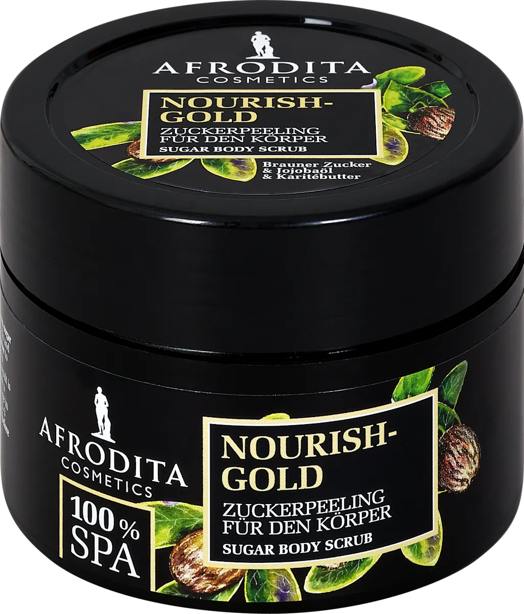 NOURISH GOLD piling za telo sa šećerom, 175 g