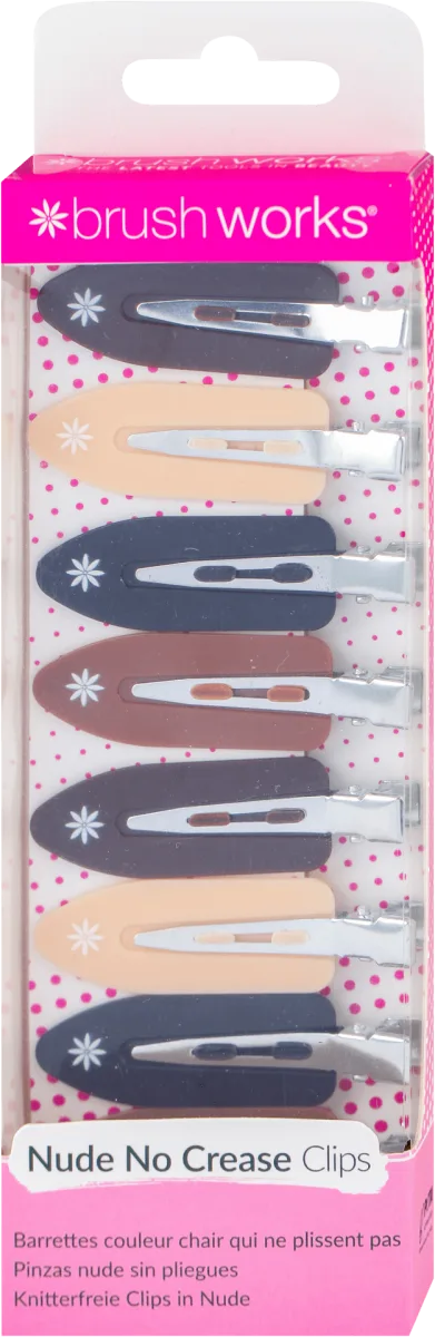 Nude No Crease Clips - set šnala za kosu, 1 kom