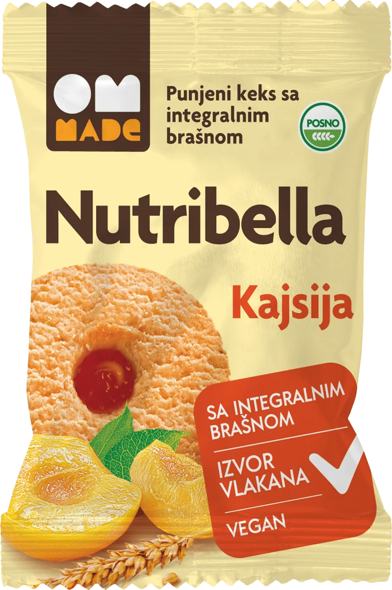 Nutribella - Kajsija, 50 g