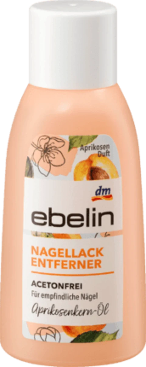 Odstranjivač laka bez acetona – kajsija, 125 ml
