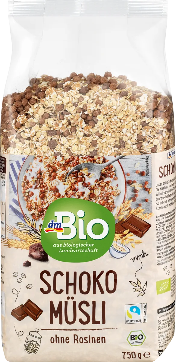 Čokoladni musli, 750 g