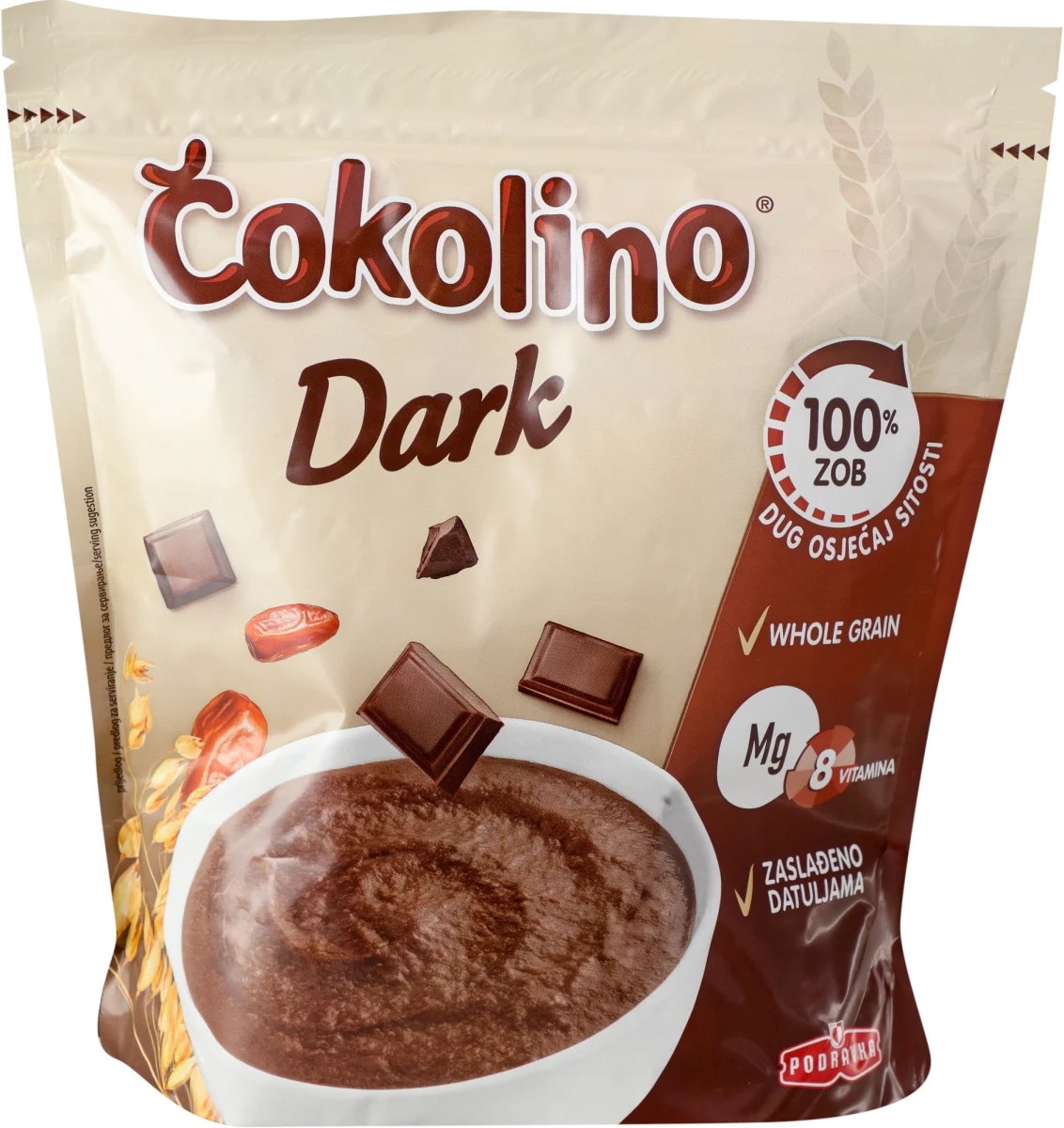 Čokolino Dark instant ovsene pahuljice, 350 g