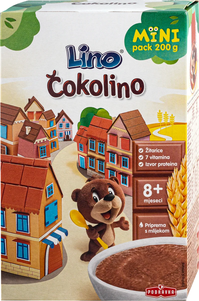 Čokolino MINI pack - instant pahuljice od žita i..., 200 g