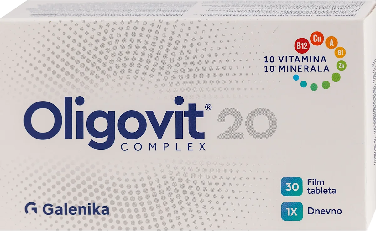 Oligovit 20 COMPLEX, 30 kom