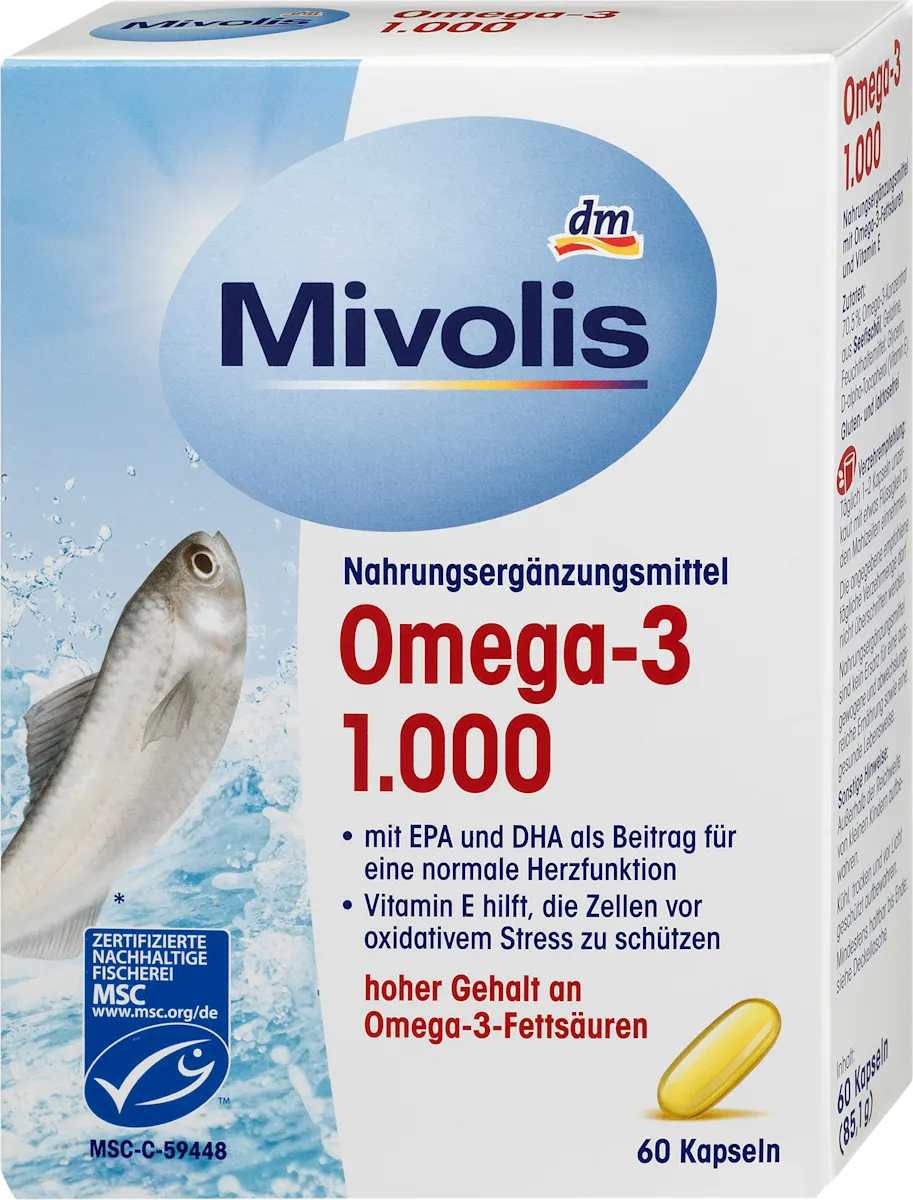 Omega 3 kapsule 1000, 85 g
