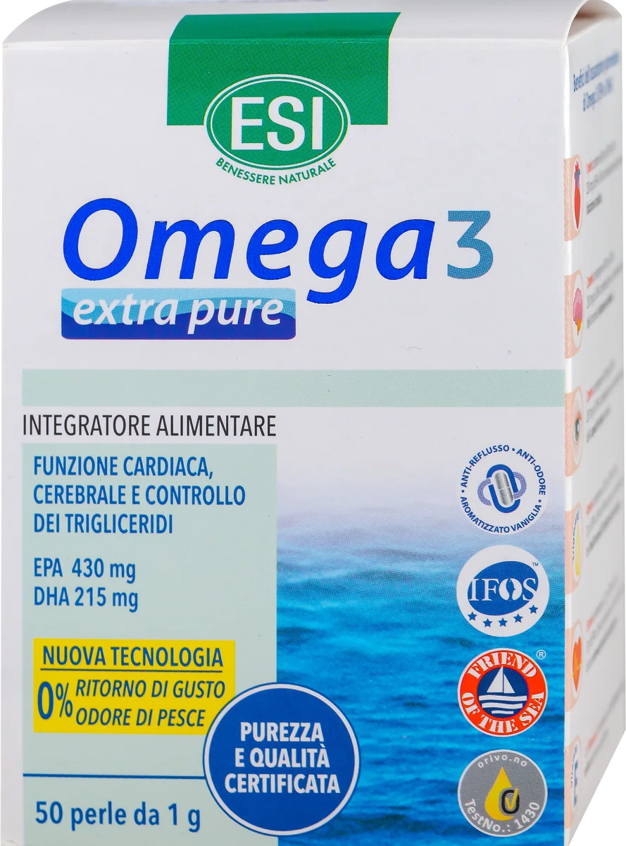 Omega3 extra pure meke želatinaste kapsule, 50 kom