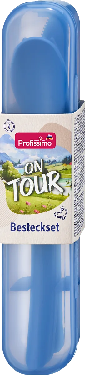 ON TOUR Set pribora za jelo - 3 delni, 1 kom