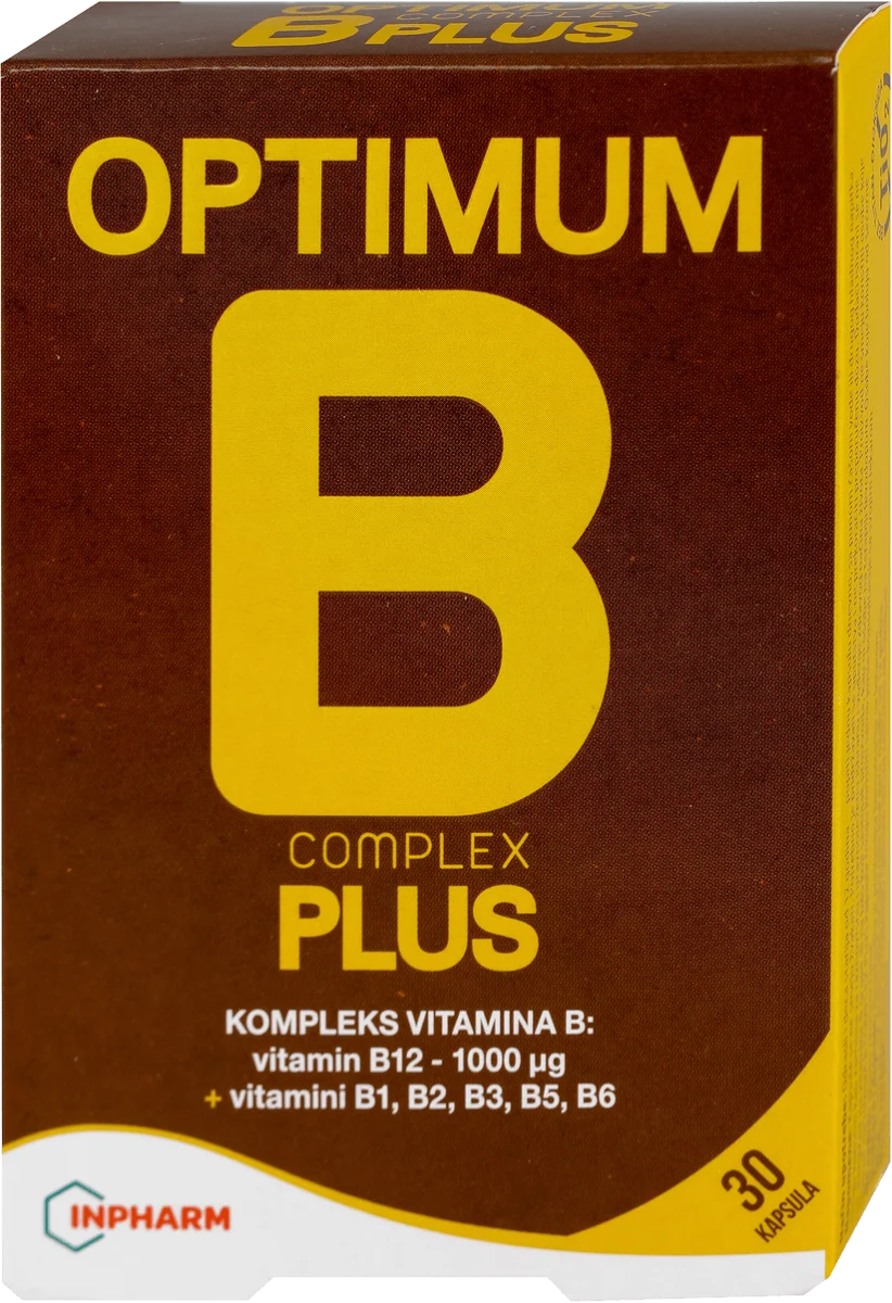 OPTIMUM B complex PLUS, 30 kom