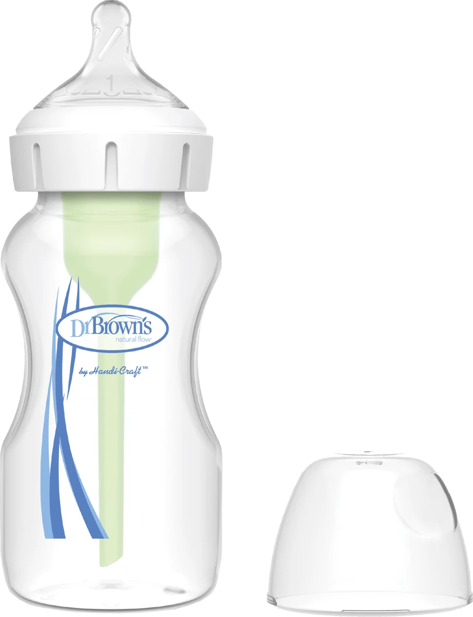 OPTIONS+ Anti-colic flašica za decu - plava, od..., 270 ml