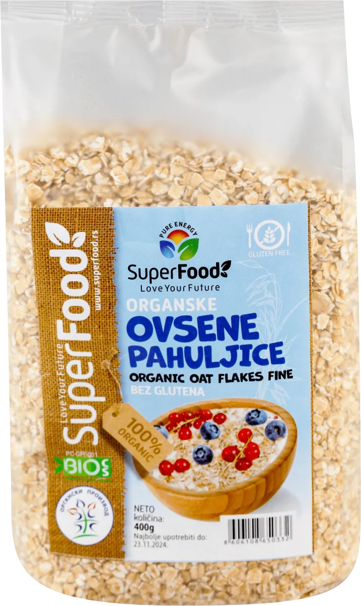 ORGANSKE OVSENE PAHULJICE, 400 g